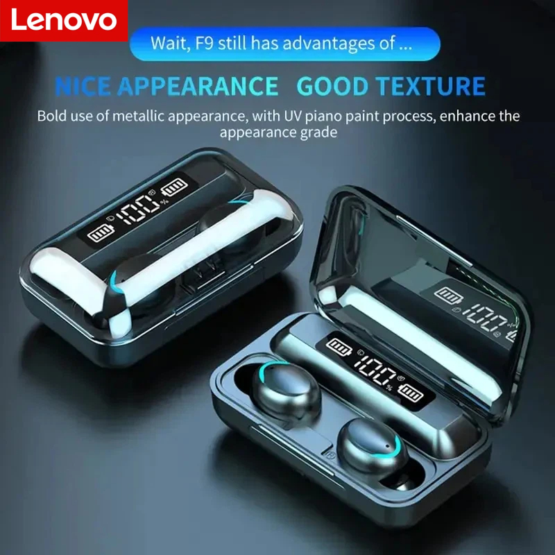 Earbuds Charging Case - Lenovo F9 Bluetooth Wireless Headphones -