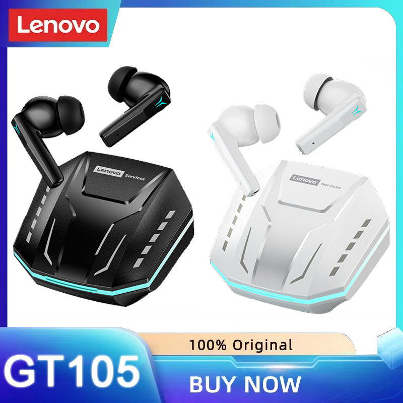 Gaming Headset Rgb - Lenovo GT105 Gaming Wireless Earbuds Bluetooth6.0