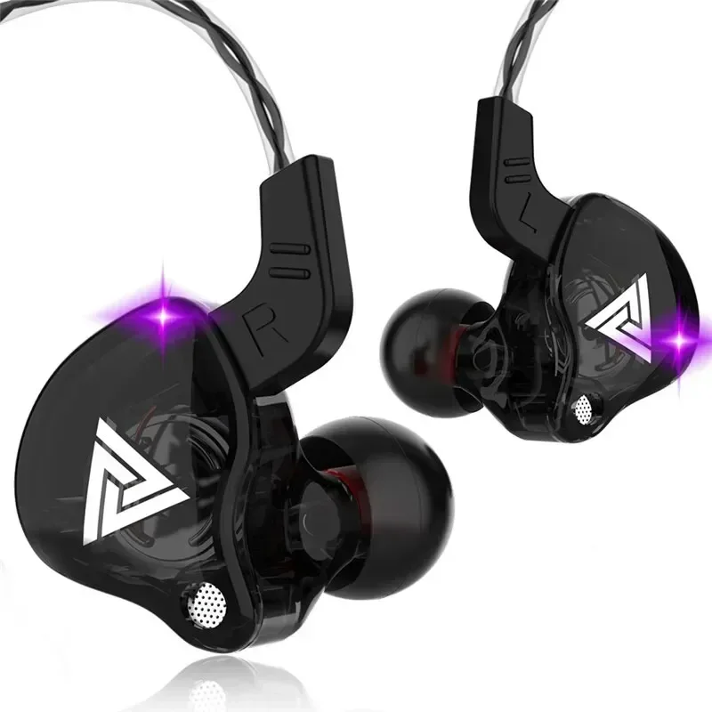 Audiophile Headphone Wired - Original QKZ AK6 Copper Driver HiFi
