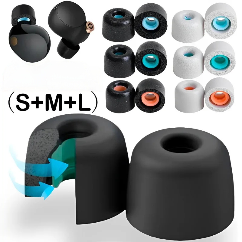 Earphone Foam Tip - Memory Foam Earphones Ear Pads Case