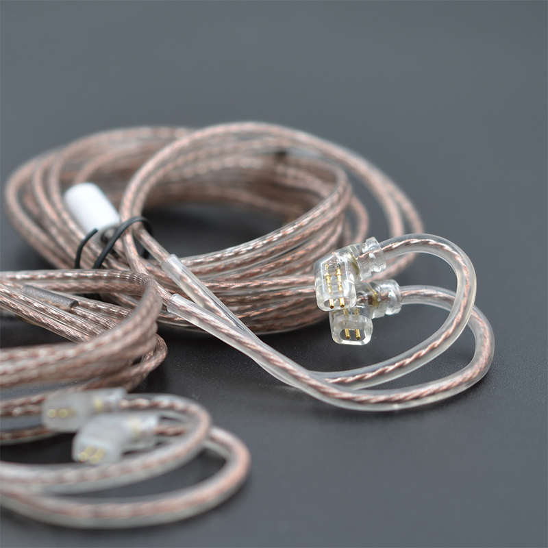 Wired Earphone Mic - Original KZ Earphone Cable Oxygen Free