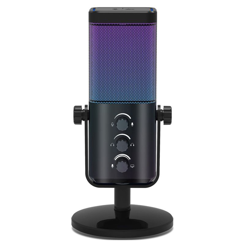 Gaming Headset Rgb - ABZZ-RGB Gaming Microphone USB-C With Noise