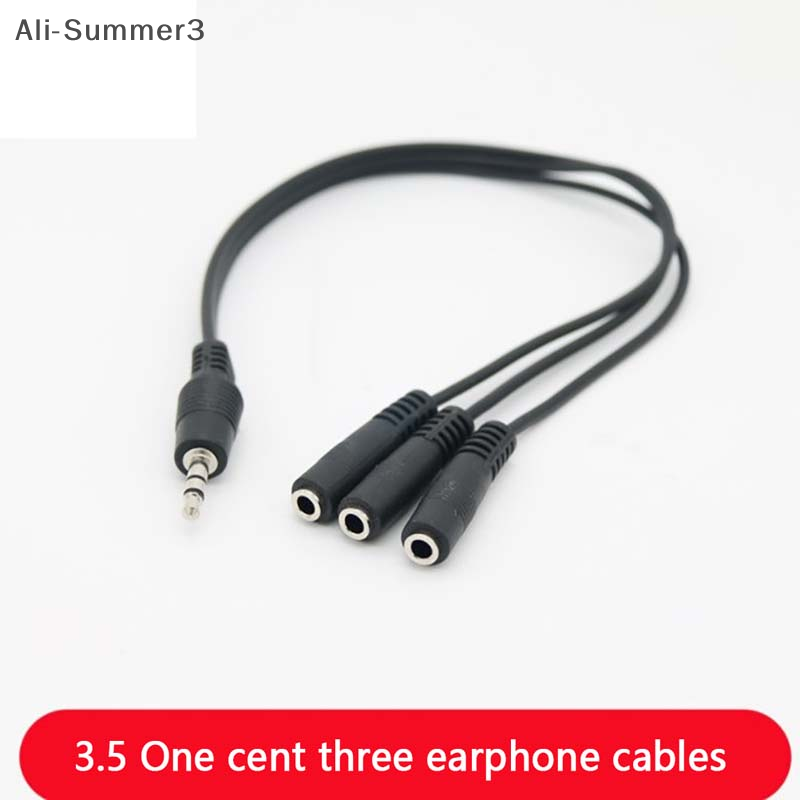 3.5mm 3 Way Port Aux Multi Hea - Earphone Splitter Jack 评论和价格