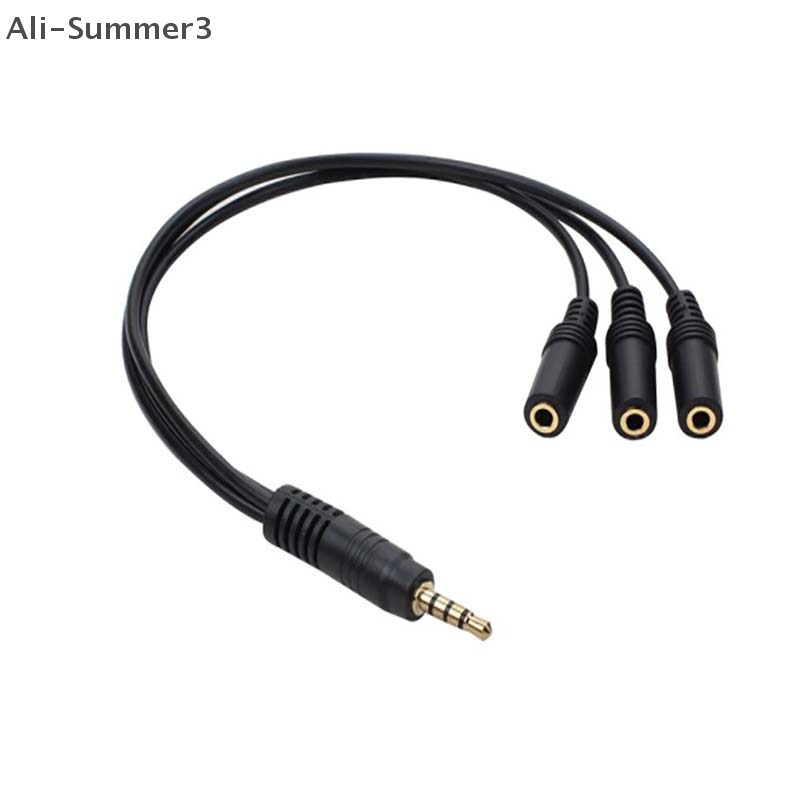 3.5mm 3 Way Port Aux Multi Hea - Earphone Splitter Jack 评论和价格