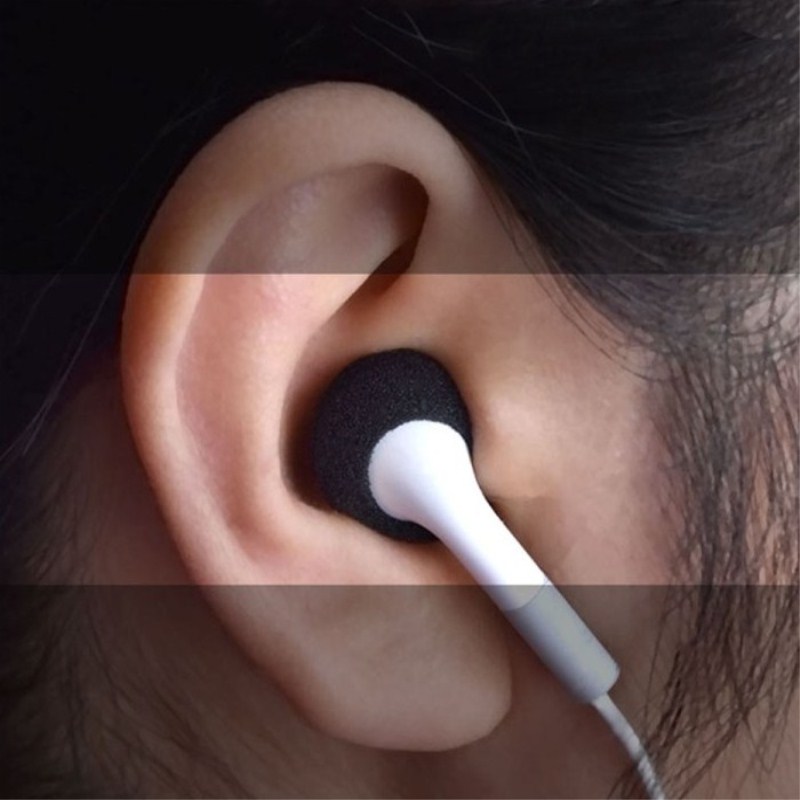 100Pcs Soft Foam Ear Tips,Ear  - Earphone Foam Tip 评论和价格