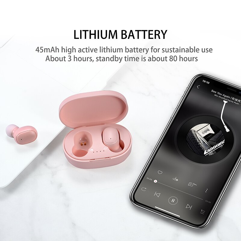 A6S TWS Earphones Wireless Blu - Wireless Earbuds Tws 评论和价格