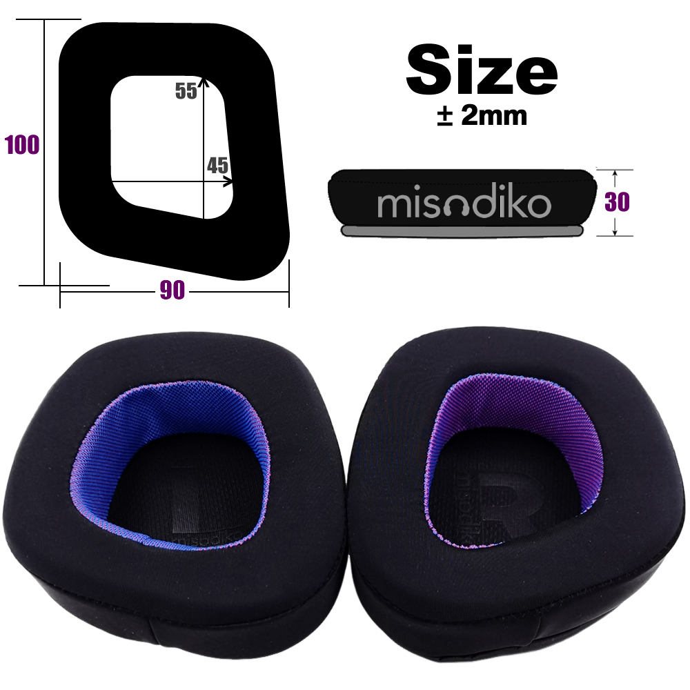 misodiko Upgraded Earpads Repl - Gaming Headset Rgb 评论和价格