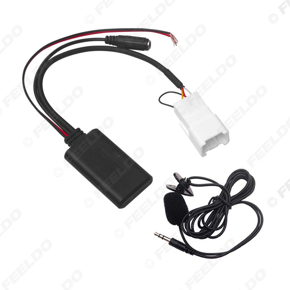 FEELDO 1PC Car 5Pin Wireless B - Bluetooth Adapter Receiver 评论和价格