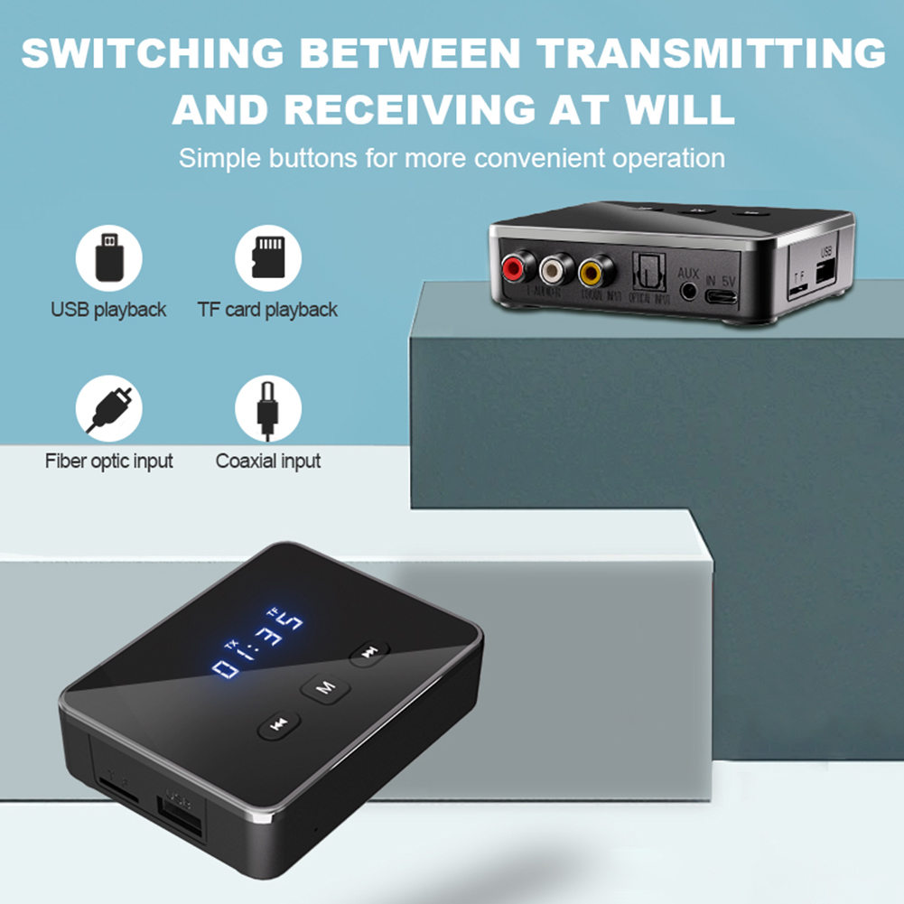 BT 5.4 Transmitter Receiver wi - Bluetooth Adapter Receiver 评论和价格