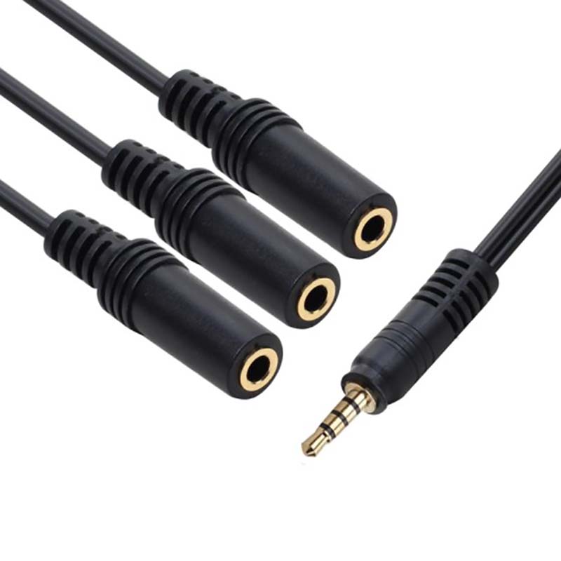 ⭐ 3.5mm 1 Male to 3 Female 3 W - Earphone Splitter Jack 评论和价格
