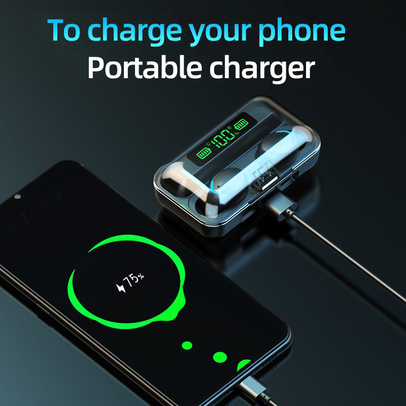 2026 F9 Wireless Earphones LED - Bluetooth Headset On Ear 评论和价格