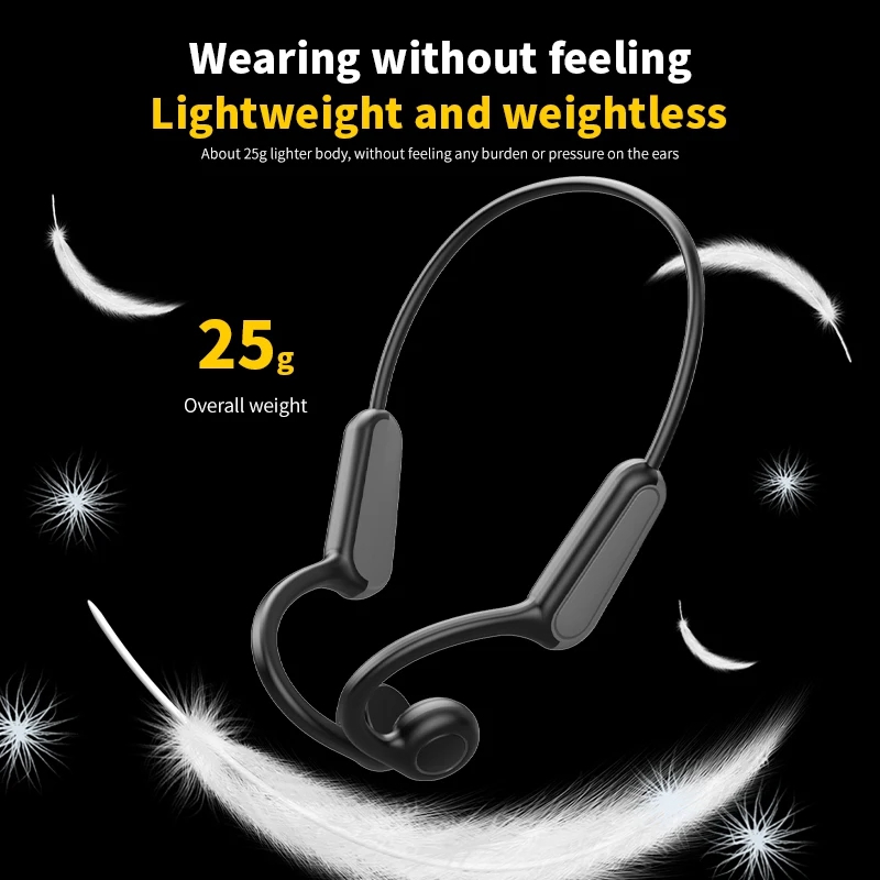 Bone Conduction IPX5 Headphone - Bluetooth Headset On Ear 评论和价格