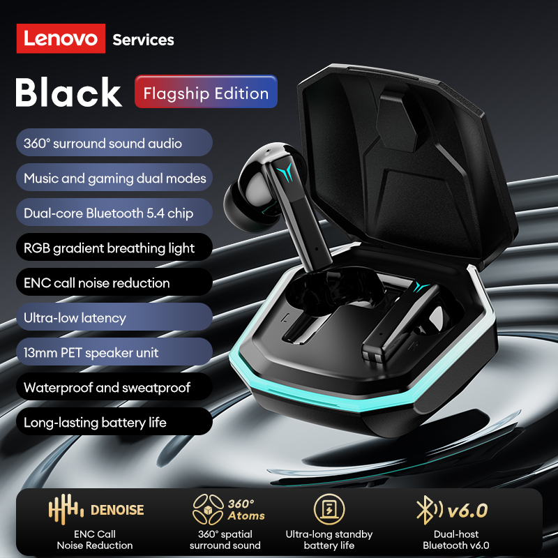 Lenovo GT105 Gaming Wireless E - Gaming Headset Rgb 评论和价格