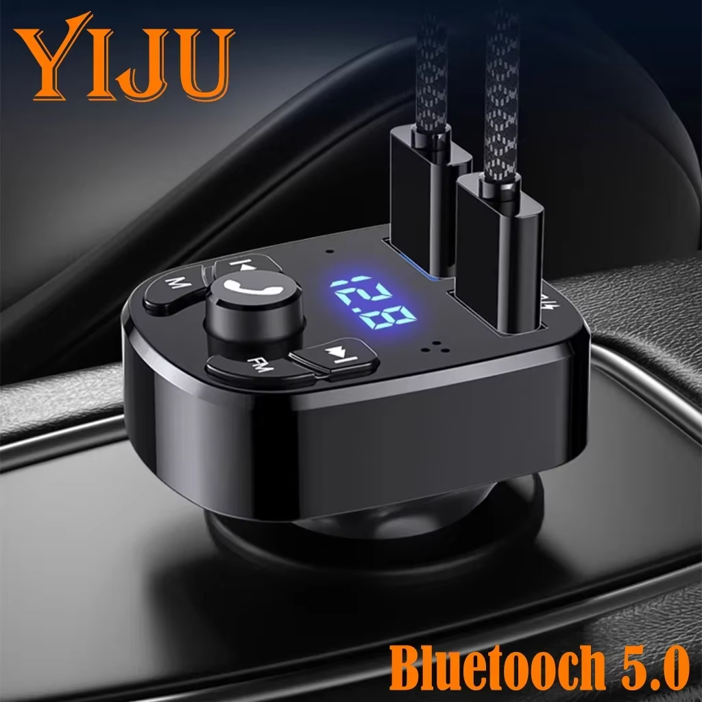 Car Bluetooth 5.0 Fm Transmitt - Bluetooth Adapter Receiver 评论和价格