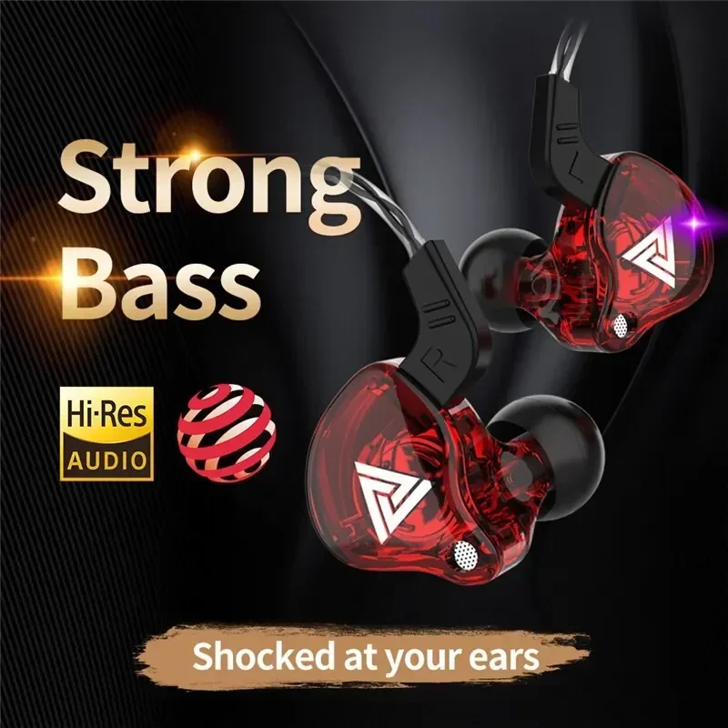 Original QKZ AK6 Copper Driver - Audiophile Headphone Wired 评论和价格