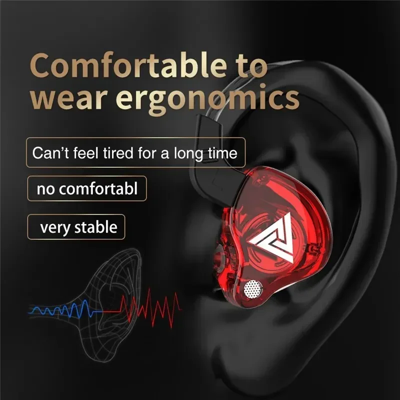 Original QKZ AK6 Copper Driver - Audiophile Headphone Wired 评论和价格