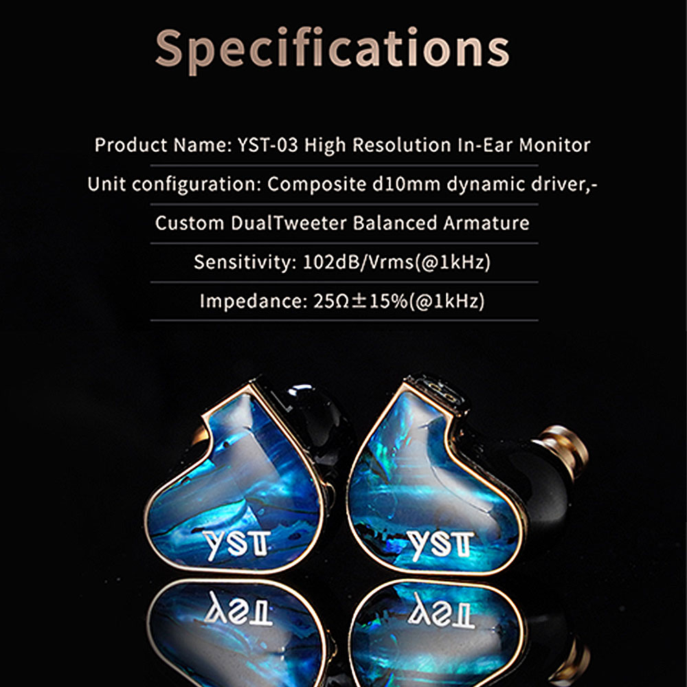 Clearance YST03 JIAO In Ear Ea - In Ear Monitor Iem 评论和价格