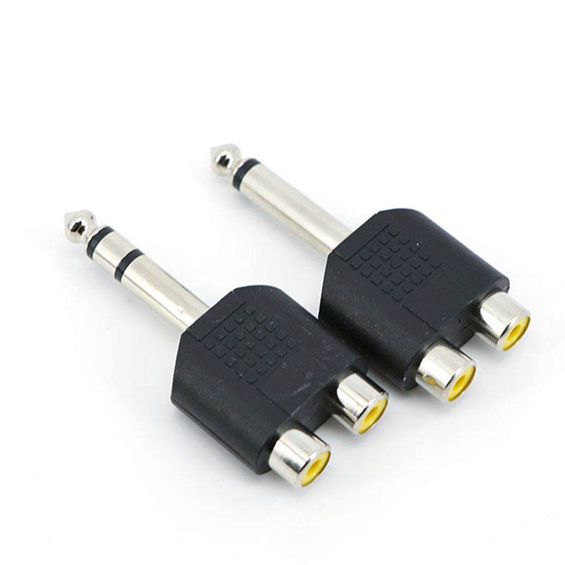 6.35mm 6.5 Audio Mono Stereo 1 - Audio Splitter Y 评论和价格