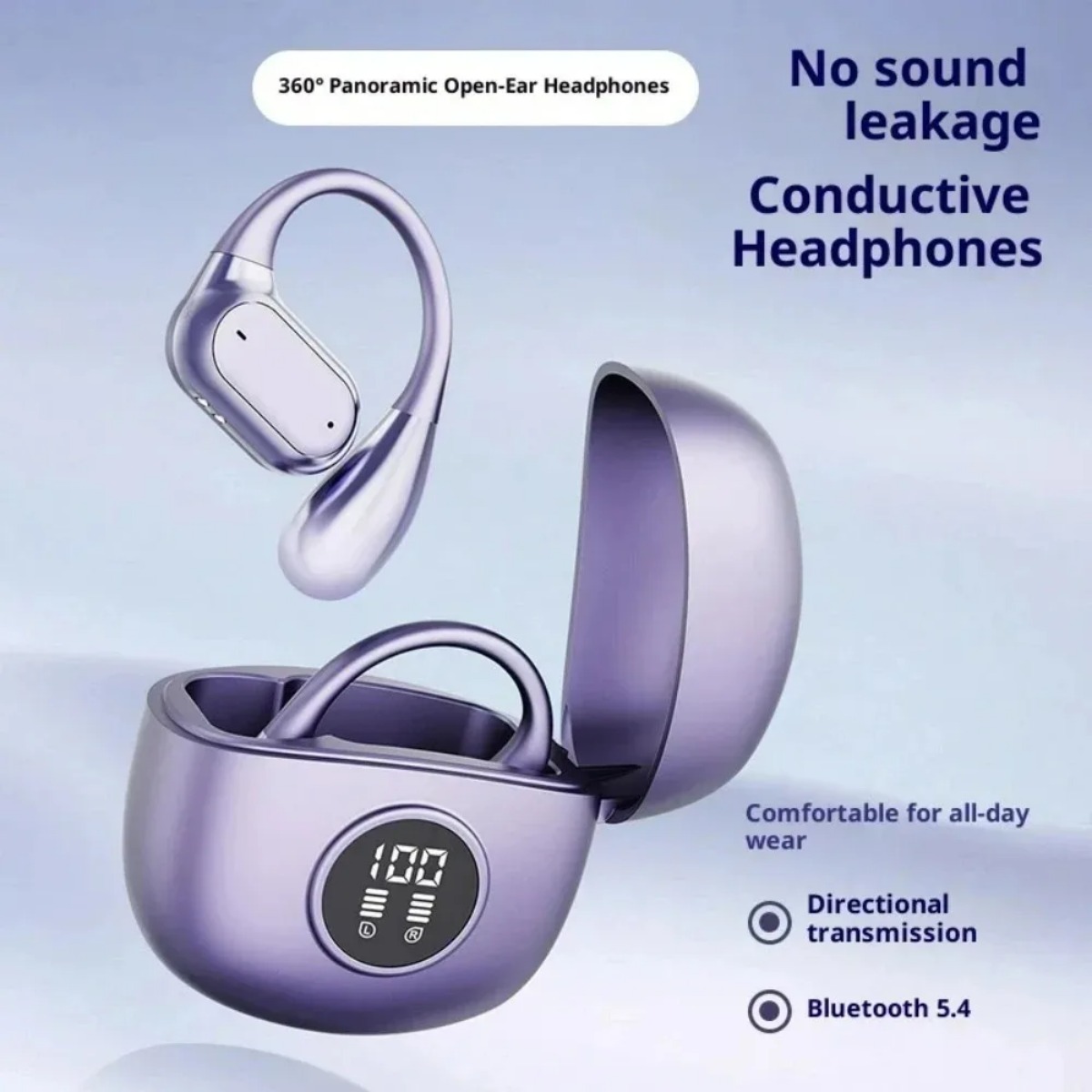 Lenovo Bluetooth 5.4 Ear Hook  - Wireless Earbuds Tws 评论和价格