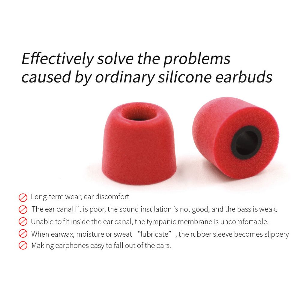 3Pairs Upgrade Noise Isolating - Earphone Foam Tip 评论和价格