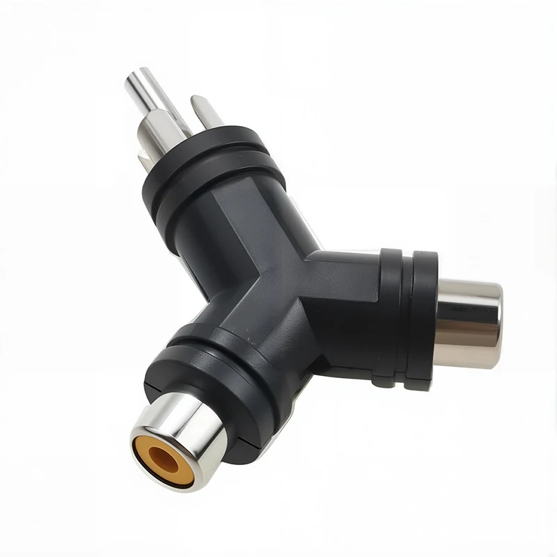 5pcs RCA Jack Female To Male P - Audio Splitter Y 评论和价格