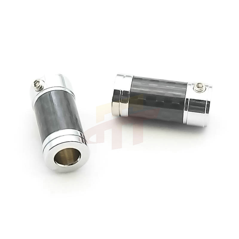 4Pcs 6MM Hifi Carbon Fiber Pan - Audio Splitter Y 评论和价格