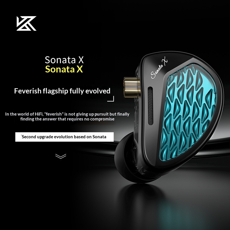 KZ Sonata X In-Ear Monitor Ear - Audiophile Headphone Wired 评论和价格
