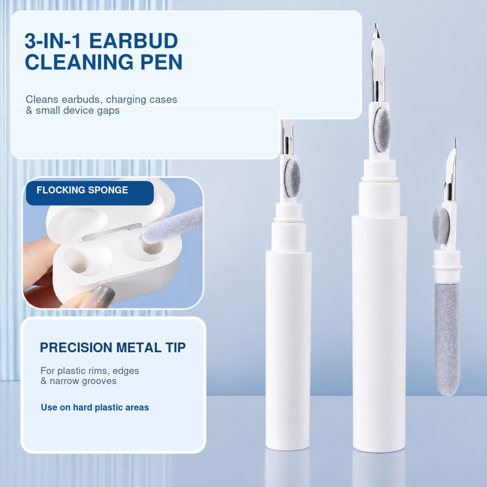 3-in-1 Earbud Cleaning Pen wit - Earbuds Charging Case 评论和价格