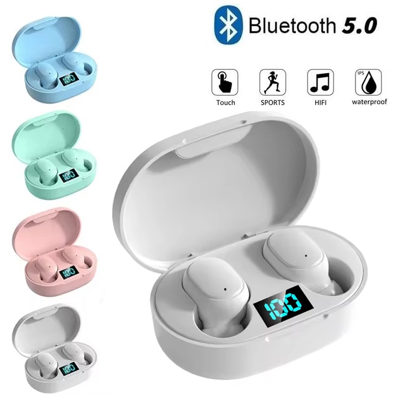 A6S TWS Earphone Wireless Blue - Wireless Earbuds Tws 评论和价格