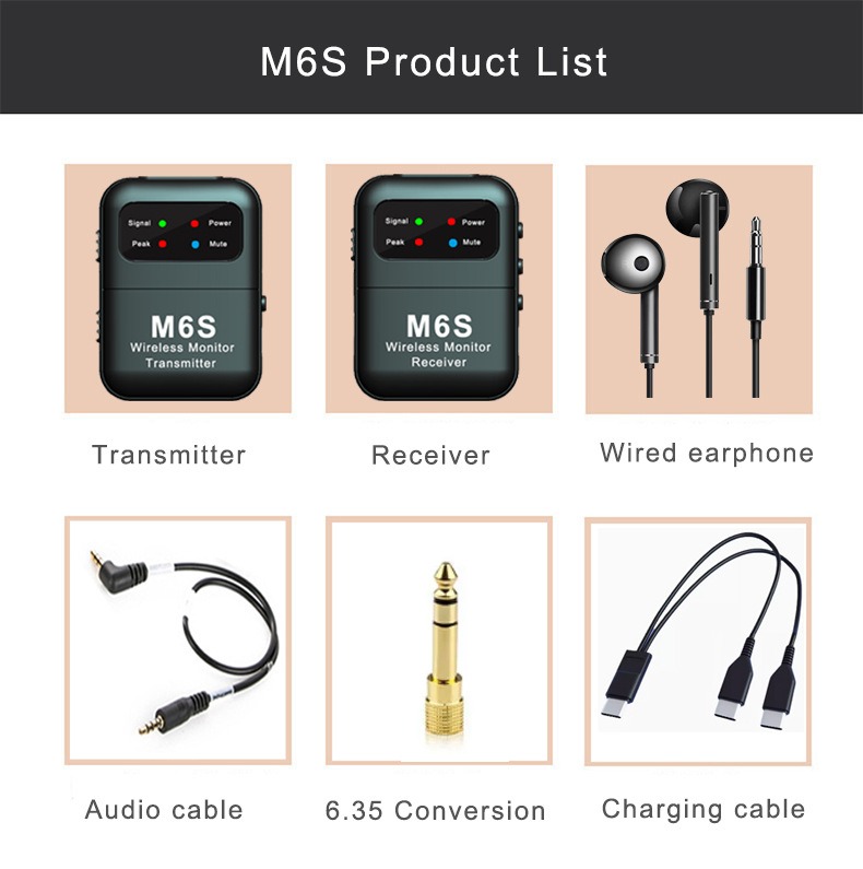 2.4G Stereo Wireless In-Ear Mo - In Ear Monitor Iem 评论和价格