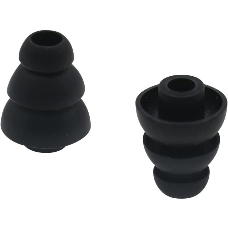 For 6pcs S/M/L Size Noise Isol - Silicone Ear Tip Replacement 评论和价格