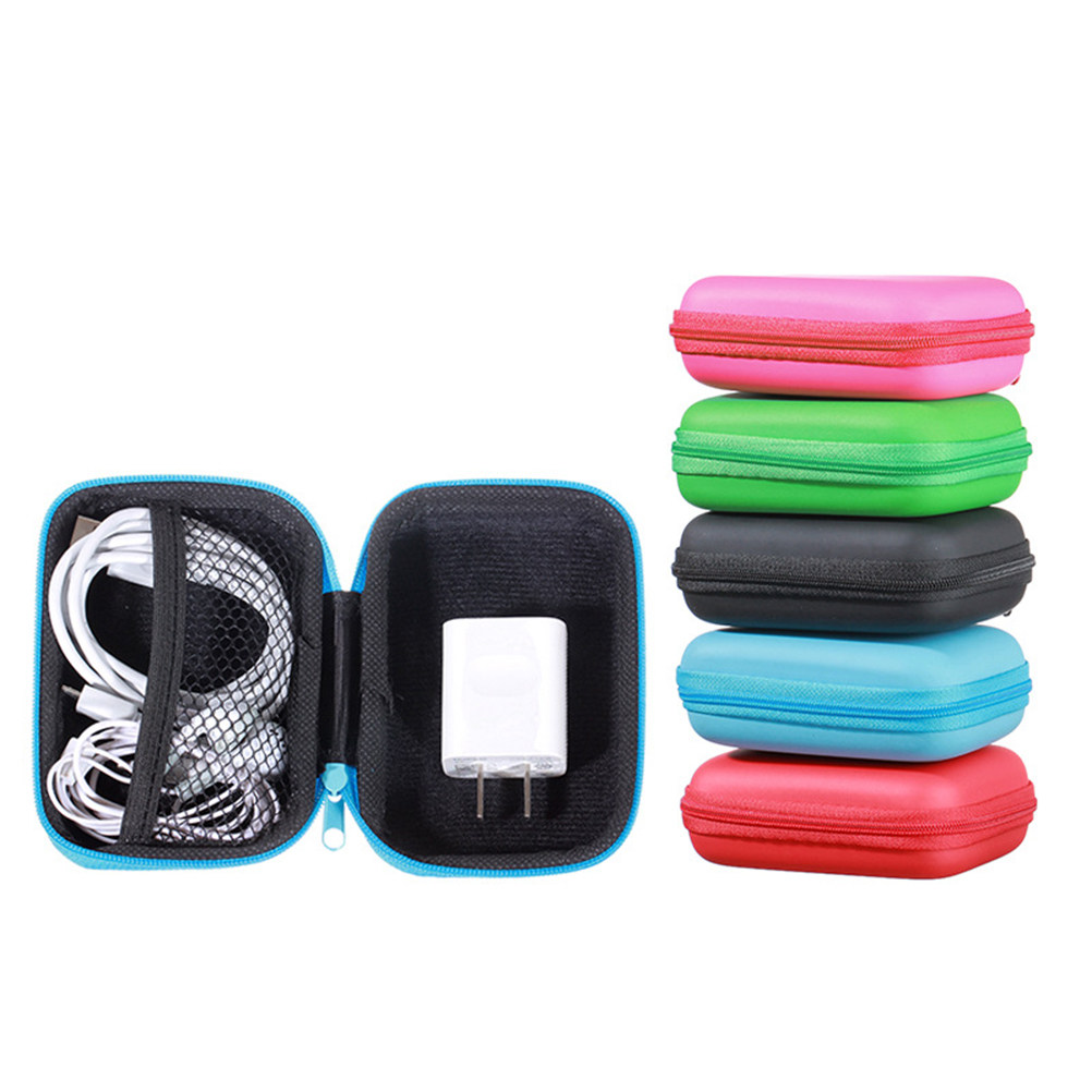 2Pcs Travel Friendly Eva Headp - Headphone Case Hard 评论和价格