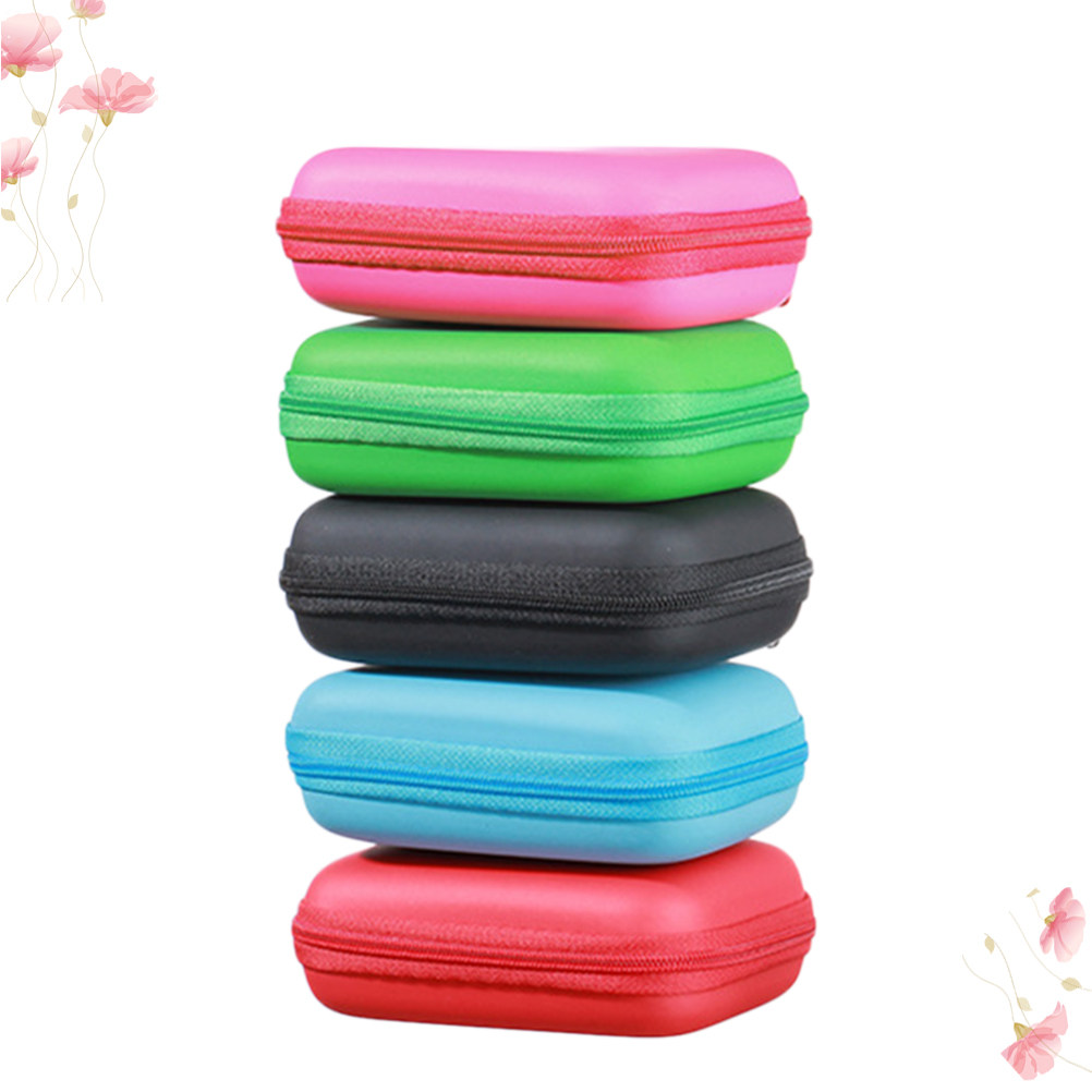 2Pcs Travel Friendly Eva Headp - Headphone Case Hard 评论和价格
