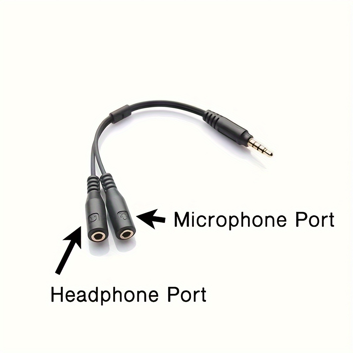 3.5mm Stereo Audio 1Male to 2  - Audio Splitter Y 评论和价格