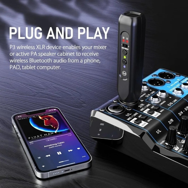 Wireless XLR Bluetooth Receive - Bluetooth Adapter Receiver 评论和价格