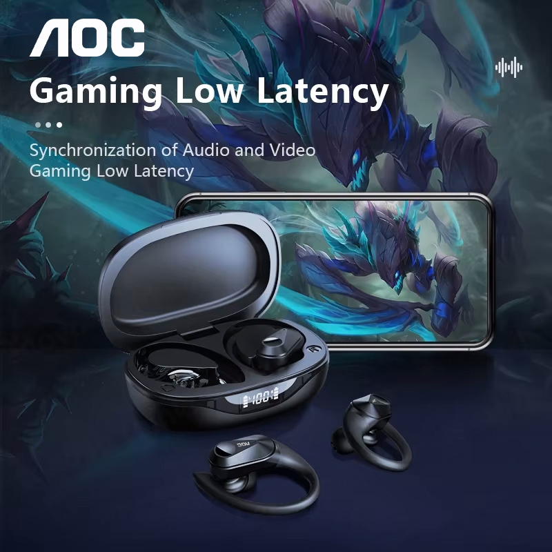 Choice AOC Sports Headset Wire - Bluetooth Headset On Ear 评论和价格