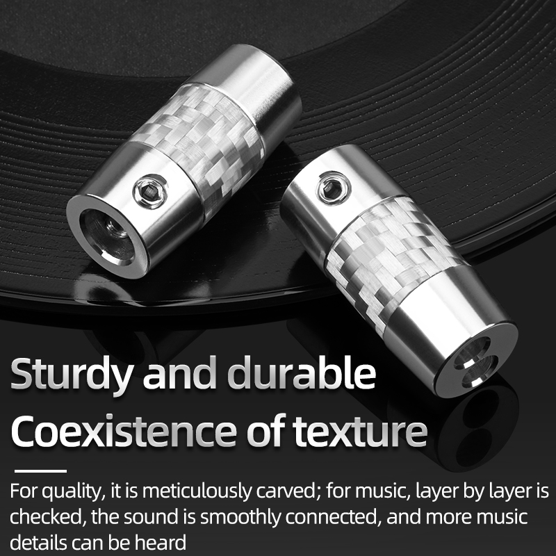 4pcs Carbon Fiber Y Splitter A - Audio Splitter Y 评论和价格
