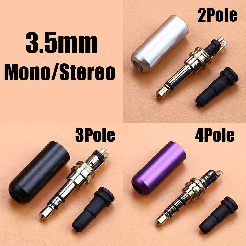 1pcs 3.5mm Mono Stereo Headpho - Audiophile Headphone Wired 评论和价格