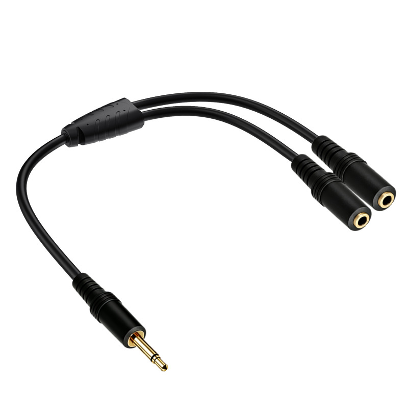3.5mm TS Mono Male To Dual 3.5 - Earphone Splitter Jack 评论和价格