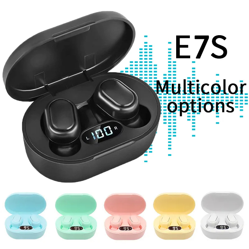 E7S TWS Fone Bluetooth Earphon - Bluetooth Headset On Ear 评论和价格