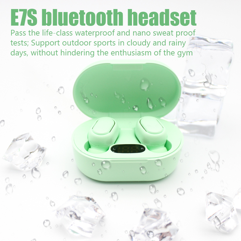 E7S TWS Fone Bluetooth Earphon - Bluetooth Headset On Ear 评论和价格