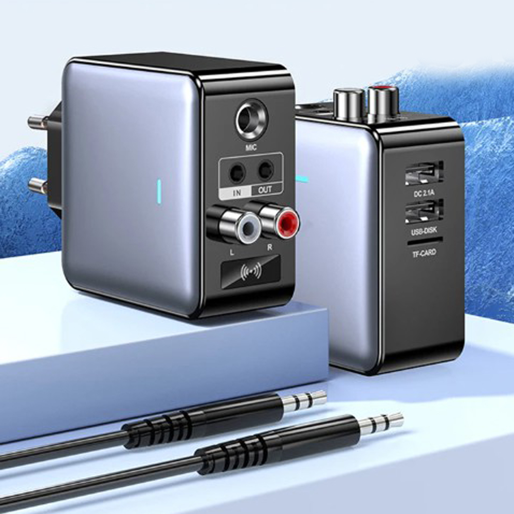 QC 2.0 H6 EU US Plug Daul USB  - Bluetooth Adapter Receiver 评论和价格