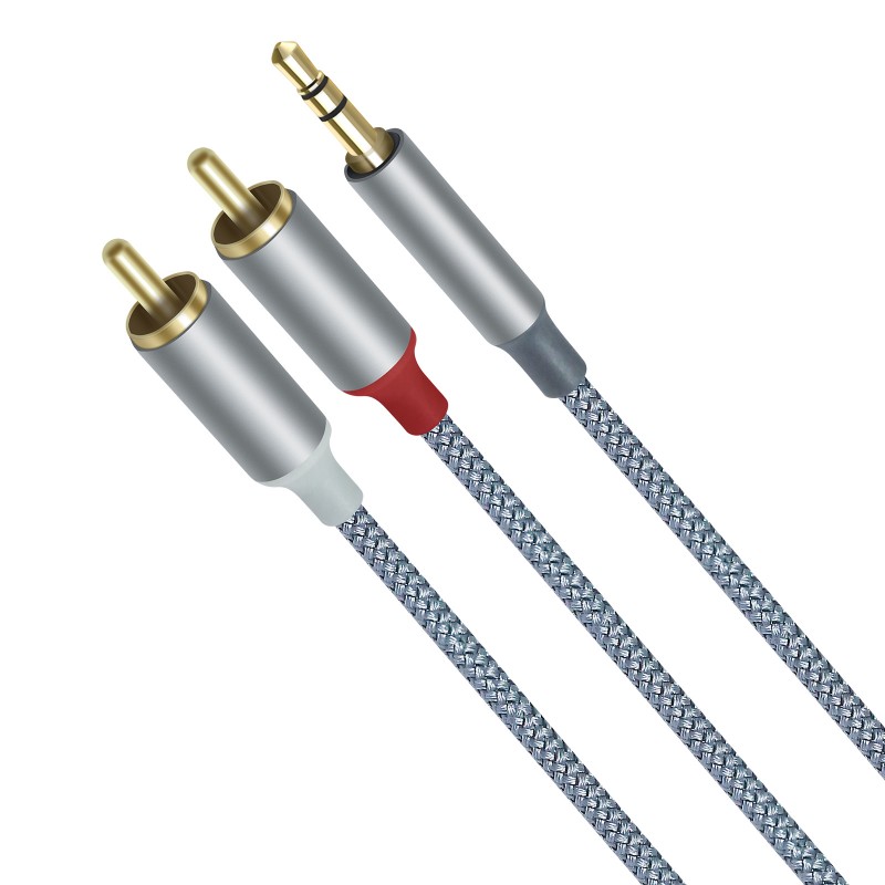 3PCS Hifi Y Splitter Adapter A - Audio Splitter Y 评论和价格