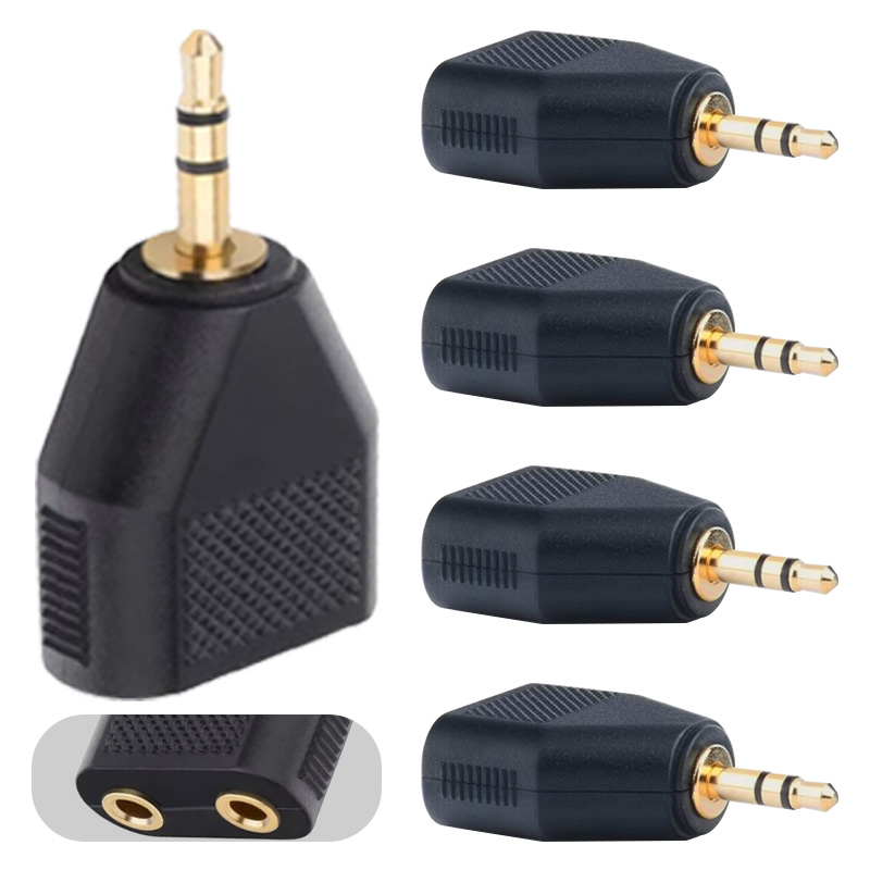 2/4/8Pcs 3.5mm Stereo Female J - Audio Splitter Y 评论和价格