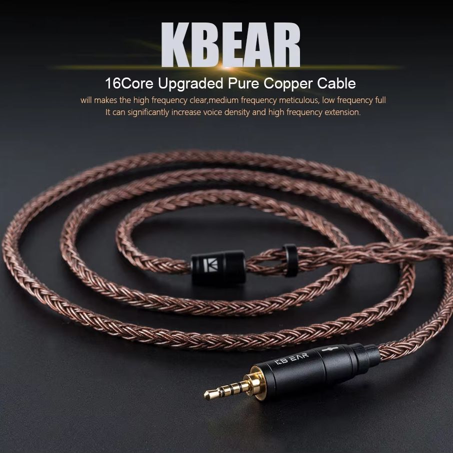 KBEAR 16 core 2-pin IEM headph - In Ear Monitor Iem 评论和价格