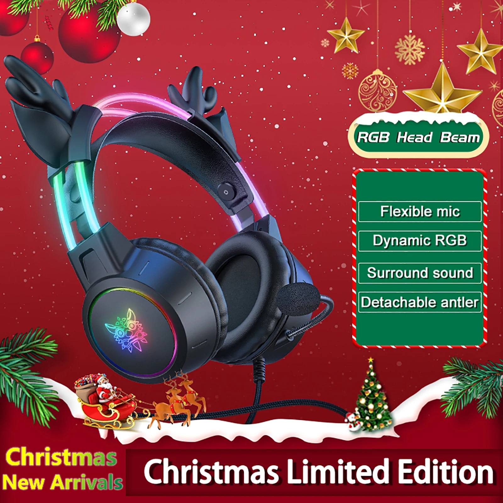 ONIKUMA Gaming Headset for 202 - Gaming Headset Rgb 评论和价格