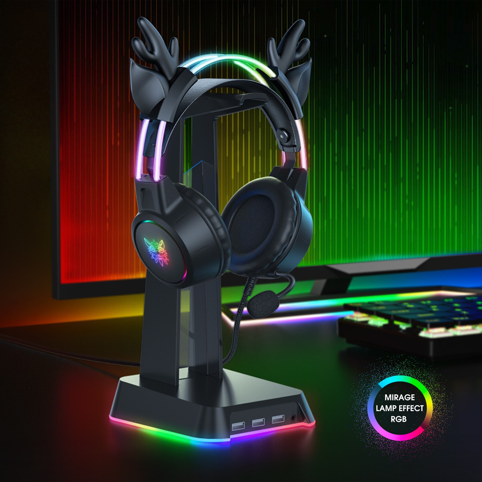 ONIKUMA Gaming Headset for 202 - Gaming Headset Rgb 评论和价格