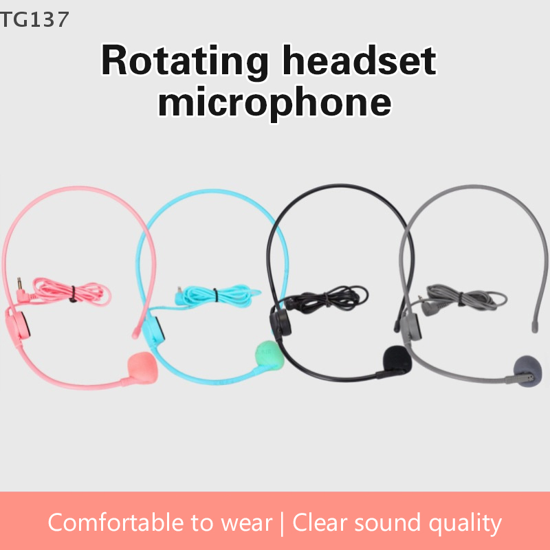 1Pcs 3.5MM Pink Headworn Wired - Wired Earphone Mic 评论和价格