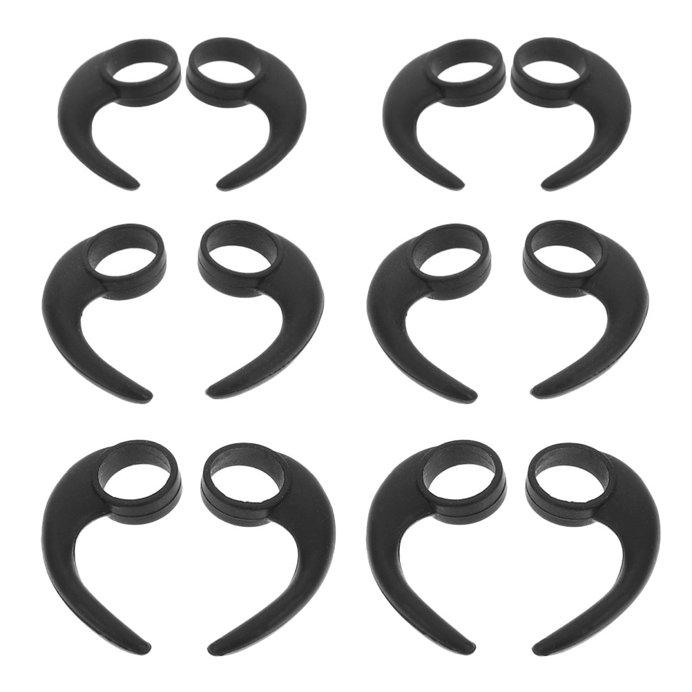 12Pcs Ear Hooks Silicone Sport - Silicone Ear Tip Replacement 评论和价格