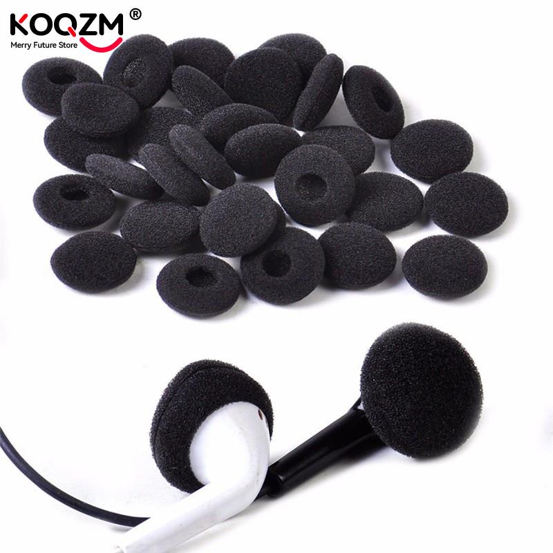 30pcs Sponge Covers Tips Black - Earphone Foam Tip 评论和价格